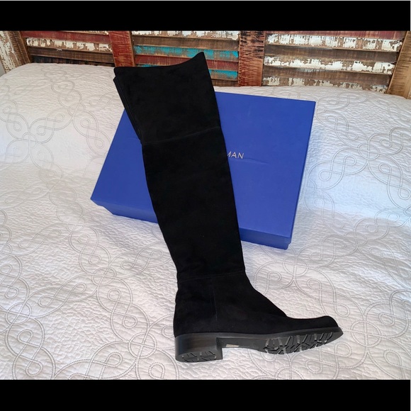 NEW STUART WEITZMAN Hilo Suede OverThe Knee Boot 9 - Picture 8 of 16